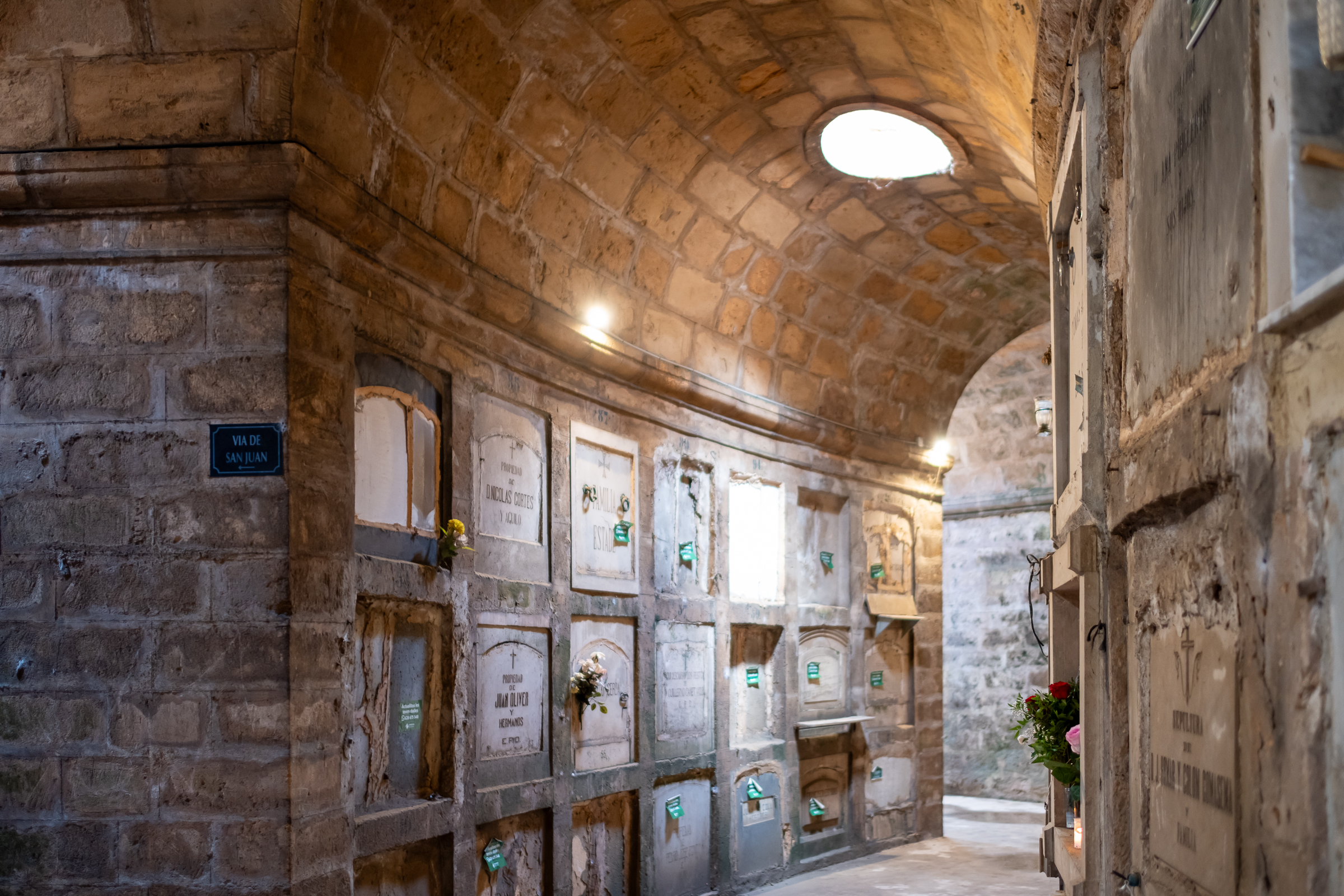 The Catacombs of Palma's Central Cemetery